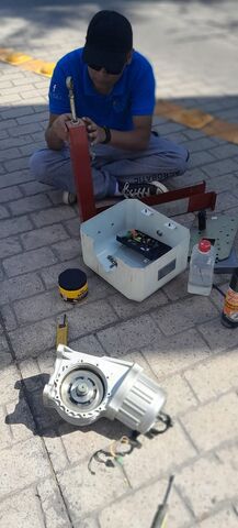 MOTOR PARA BARRERA VEHICULAR WEJION