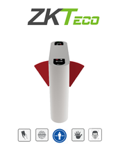 Flap Barrier de Acero Inoxidable Doble Flap/ 30 personas por minuto /RFID + FP