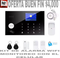 KIT DE ALARMA PARA CASA O NEGOCIO
