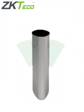 Barrera Peatonal Central / Acero SUS304 y Cristal Templado / Aleta de Acrílico / Carril 60 cm / Exterior Protegido / 30 a 40 Personas X Min