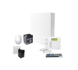 Sistema de Alarma VISTA48LA con Sensor de Movimiento, Contactos Magneticos, Sirena de 15 Watts, Bateria y Transformador