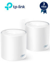 Sistema Mesh WiFi 6 , WiFi 6 de doble banda de 3Gbps en la banda de 6GHz , Puertos de 2.5Gbps , Protección con HomeShield , compatible con Alexa y Google Home.