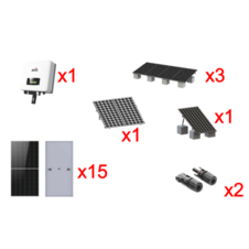 Kit Solar Interconexion / 9kW 220Vca / Inversor AFORE