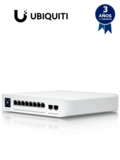 Switch capa 3 Administrable/ 8 puertos 2.5 GbE PoE/ 802.3at PoE/ 2 puertos 10G SFP+ #preventa