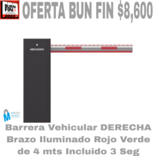 BARRERA VEHICULAR DE 4 METROS