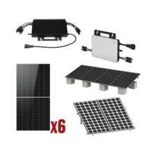 Kit Solar Interconexion / 3kW 220Vca / Microinversores HOYMILES