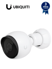 Cámara IP bullet para exterior, 4 MP, Lente fijo, Iluminadores IR 9 mts, Micrófono integrado, Deteccion de eventos IA #UBI2 #MCI2