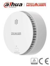 Detector de Humo Standalone (Autonomo), Sensor Fotoeléctrico, Sonido de Alarma de 85dB, Alarma Visual y Audible, Durabilidad de Batería hasta 5 años, Certificaciones TÜV and CE