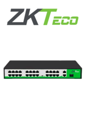 Switch de 24 Puertos Fast Ethernet PoE , Estándar AF - AT , 2 Puertos RJ45 10/100/1000M + 1 Puerto SFP*1000 , PoE+ hasta 30W por puerto , 250 mts sobre UTP CAT 6 #HD1