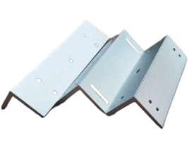 Soporte de fijacion de electroiman para puerta con apertura interior de 180 Kg tipo ZL/ Compatible con YM180
