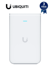 Access Point de interior para pared con doble banda, MU-MIMO 4x4, 5 puertos Gigabit, PoE, hasta 2033 Mbps. #UBI19DL