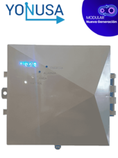 Energizador Modular para Cercos Eléctricos, Salida de Hasta 12,500 V, Alcance de 2,500 Metros Lineales (500 Metros en 5 Líneas), Alimentación 110/220 VAC, Compatible con Módulo WiFi, Bajo Consumo