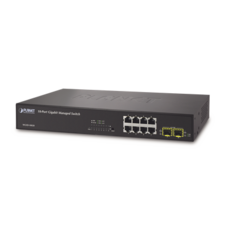 Switch administrable L2+ 8 puertos 10/100/1000T + 2 100/1000X SFP