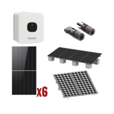 Kit Solar Interconexion / 3kW 220Vca / Inversor GROWATT